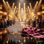 Ilustrasi panggung kontes kecantikan internasional terkait Agnes Rahajeng Miss Supranational