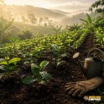 Bibit kopi robusta di lahan perhutanan sosial menggambarkan Prilly Latuconsina tanam pohon